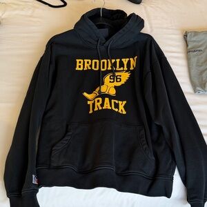 Kith Black and Yellow Brooklyn Track Hoodie